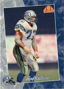 1993 Pacific Oroweat Seattle Seahawks #44 Joe Nash Front