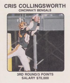 1989 Franchise Game #NNO Cris Collinsworth Front