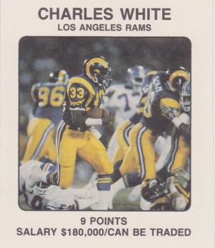 1989 Franchise Game #NNO Charles White Front
