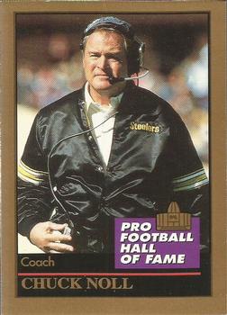 1995 Enor Pro Football HOF 180 #167 Chuck Noll Front