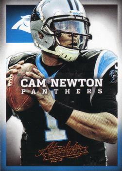 2013 Panini Absolute - Retail #15 Cam Newton Front