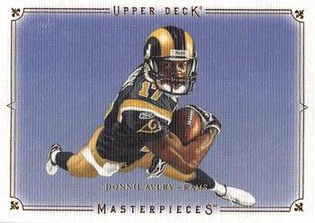 2008 Upper Deck Masterpieces #1 Donnie Avery Front
