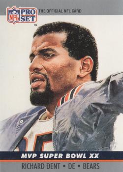 1990 Pro Set - Super Bowl MVP Collectibles #20 Richard Dent Front