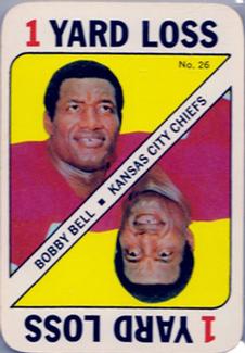 1971 Topps - Game Inserts #26 Bobby Bell Front