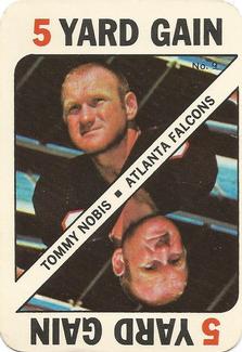 1971 Topps - Game Inserts #9 Tommy Nobis Front
