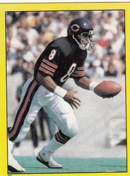 1982 Topps Stickers #19 Vince Evans Front