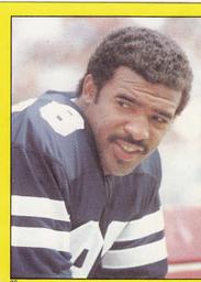 1982 Topps Stickers #30 Drew Pearson Front