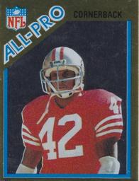 1982 Topps Stickers #141 Ronnie Lott Front