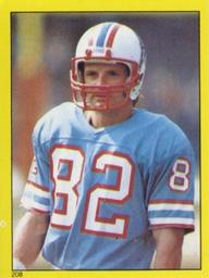 1982 Topps Stickers #208 Mike Renfro Front