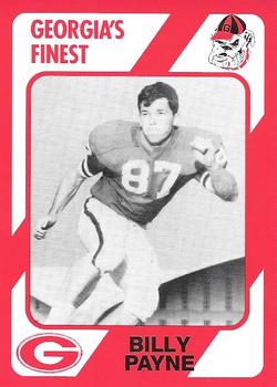 1989 Collegiate Collection Georgia Bulldogs (200) #146 Billy Payne Front