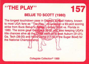 1989 Collegiate Collection Georgia Bulldogs (200) #157 