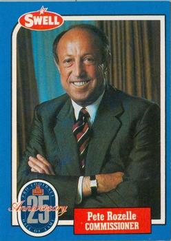 1988 Swell Greats #1 Pete Rozelle Front
