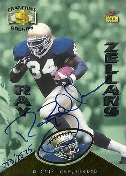 1995 Signature Rookies  - Franchise Rookies Autographs #R10 Ray Zellars Front
