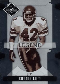 2008 Leaf Limited #177 Ronnie Lott Front