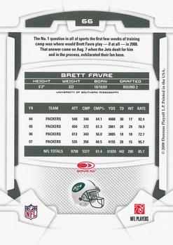 2008 Leaf Rookies & Stars Longevity #66 Brett Favre Back