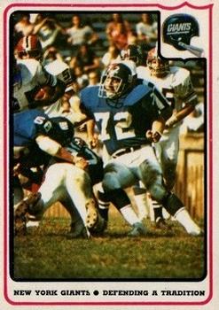 1976 Fleer Team Action #44 Defending a Tradition Front