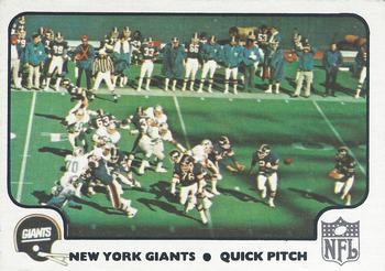 1977 Fleer Team Action #45 Quick Pitch Front
