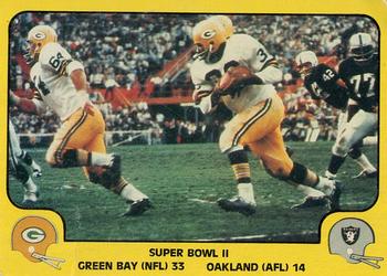 1978 Fleer Team Action #58 Super Bowl II Front