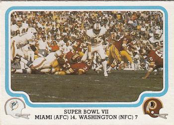 1979 Fleer Team Action #63 Super Bowl VII Front