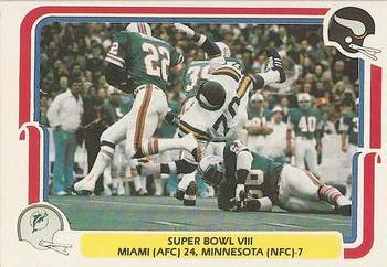 1980 Fleer Team Action #64 Super Bowl VIII Front
