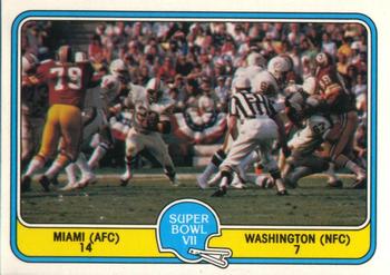 1981 Fleer Team Action #63 Super Bowl VII Front