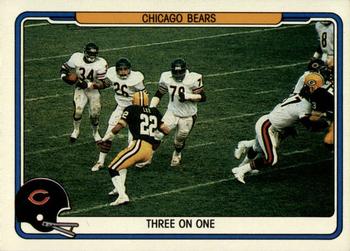 1982 Fleer Team Action #7 Three on One Front