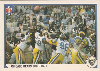 1983 Fleer Team Action #8 Jump Ball Front