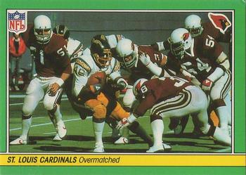 1984 Fleer Team Action #46 Overmatched Front