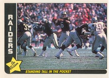 1985 Fleer Team Action #39 Standing Tall in the Pocket Front
