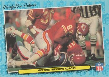 1986 Fleer Team Action #36 Getting the Point Across Front