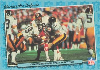 1986 Fleer Team Action #65 Converging from Every Direction Front