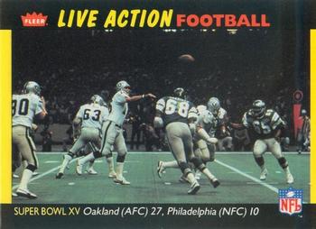 1987 Fleer Team Action #79 Super Bowl XV Front