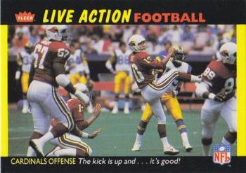 1987 Fleer Team Action #45 The kick is up and ... it's good! Front