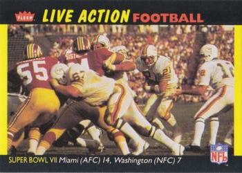 1987 Fleer Team Action #71 Super Bowl VII Front