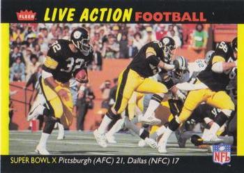 1987 Fleer Team Action #74 Super Bowl X Front