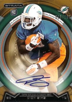 2013 Topps Strata - Autographs Bronze #170 Dion Sims Front