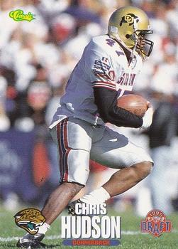1995 Classic NFL Rookies #51 Chris Hudson Front