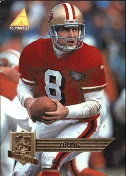 1995 Pinnacle Club Collection #1 Steve Young Front
