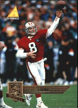 1995 Pinnacle Club Collection #2 Steve Young Front