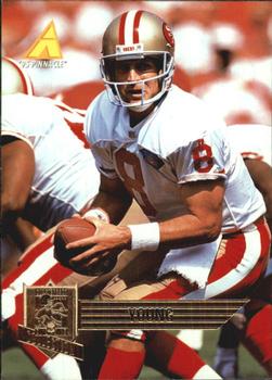 1995 Pinnacle Club Collection #6 Steve Young Front