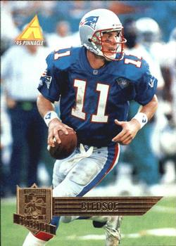 1995 Pinnacle Club Collection #28 Drew Bledsoe Front