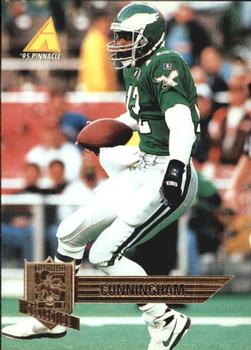 1995 Pinnacle Club Collection #59 Randall Cunningham Front