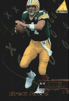 1995 Pinnacle Club Collection #97 Brett Favre Front