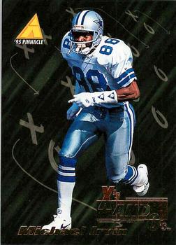 1995 Pinnacle Club Collection #124 Michael Irvin Front