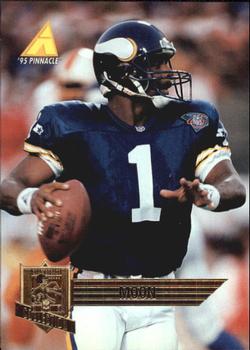 1995 Pinnacle Club Collection #176 Warren Moon Front