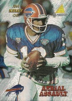 1995 Pinnacle Club Collection - Aerial Assault #AA17 Jim Kelly Front