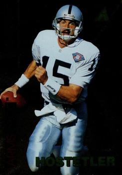 1995 Pinnacle Club Collection - Arms Race #13 Jeff Hostetler Front
