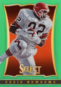 2013 Panini Select - Prizm Green #141 Ozzie Newsome Front
