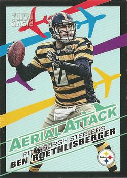 2013 Topps Magic - Aerial Attack #AA-BR Ben Roethlisberger Front