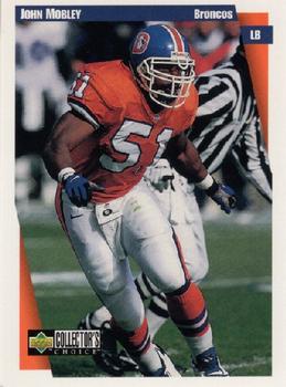 1997 Collector's Choice Denver Broncos #DN4 John Mobley Front